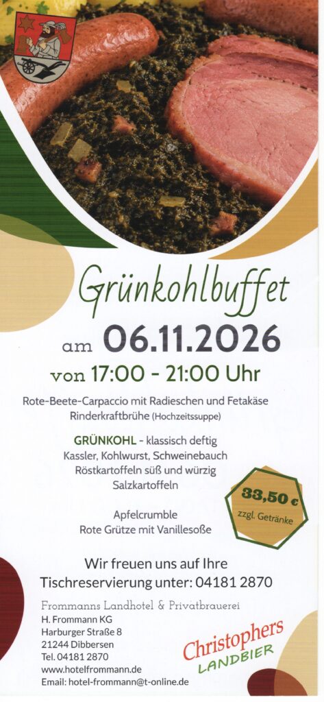 Flyer Grünk.buffet Rückseite